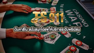 เว็บคาสิโน สนับสนุกโดยผู้ให้บริการระดับพรีเมียม