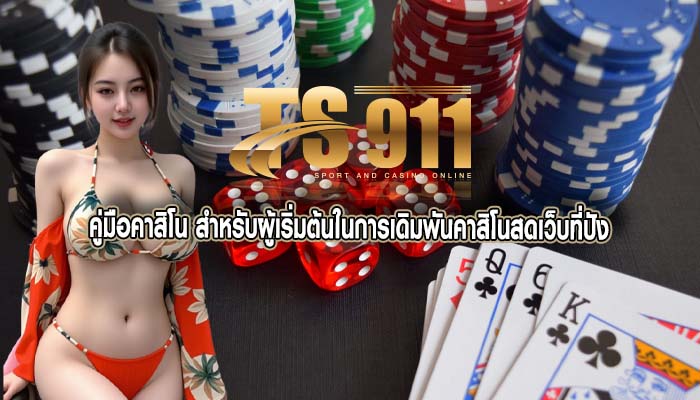 คู่มือคาสิโน สำหรับผู้เริ่มต้นในการเดิมพันคาสิโนสดเว็บที่ปัง