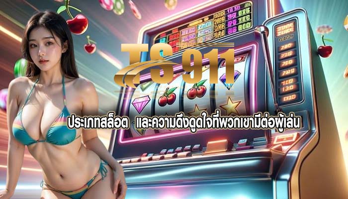 ประเภทสล็อต และความดึงดูดใจที่พวกเขามีต่อผู้เล่น