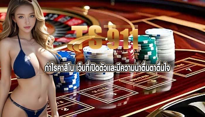 กำไรคาสิโน เว็บที่เปิดตัวเเละมีความน่าตื่นตาตื่นใจ