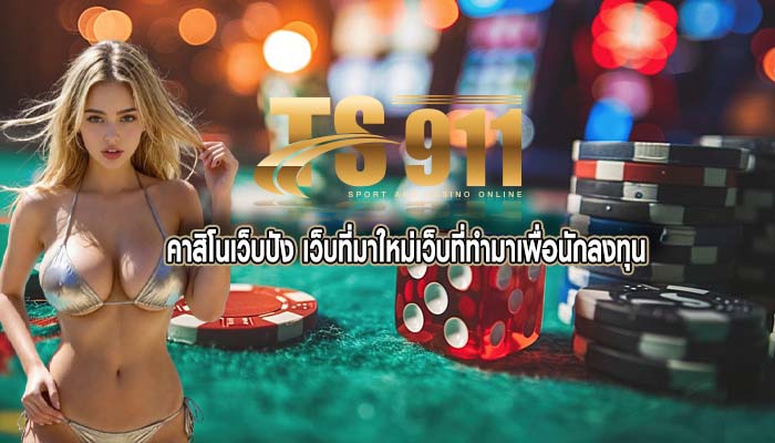 คาสิโนเว็บปัง เว็บที่มาใหม่เว็บที่ทำมาเพื่อนักลงทุน