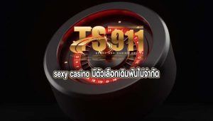 sexy casino มีตัวเลือกเดิมพันไม่จำกัด
